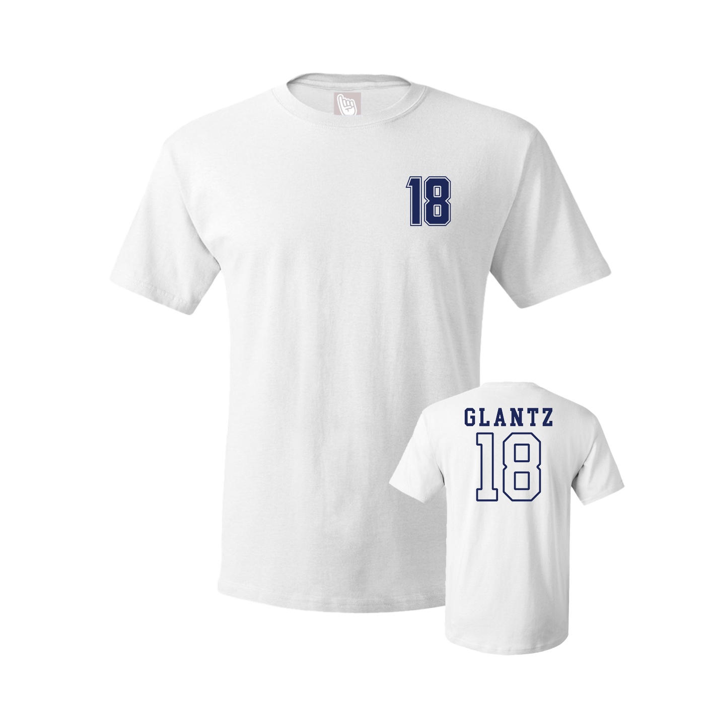 Tee — Chest Back in White