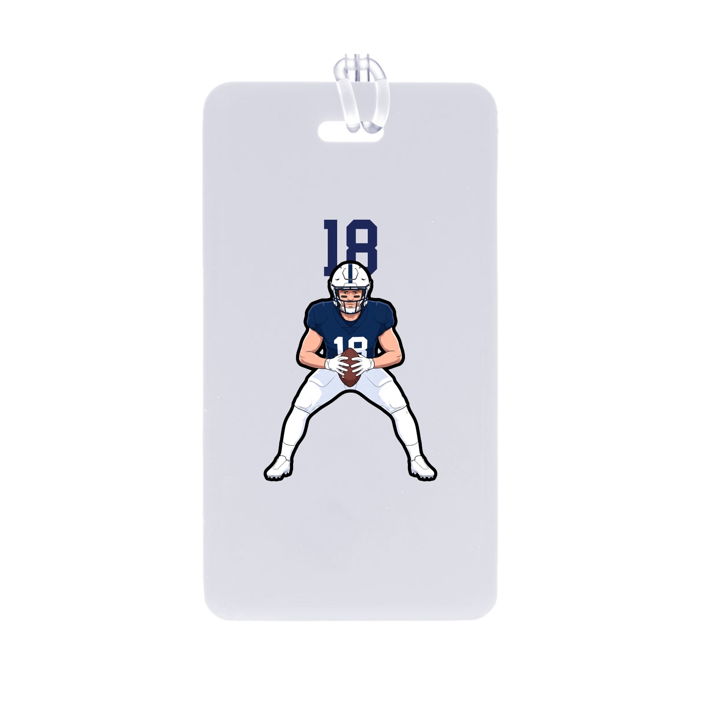 Bag Tag — Number Top in Classic