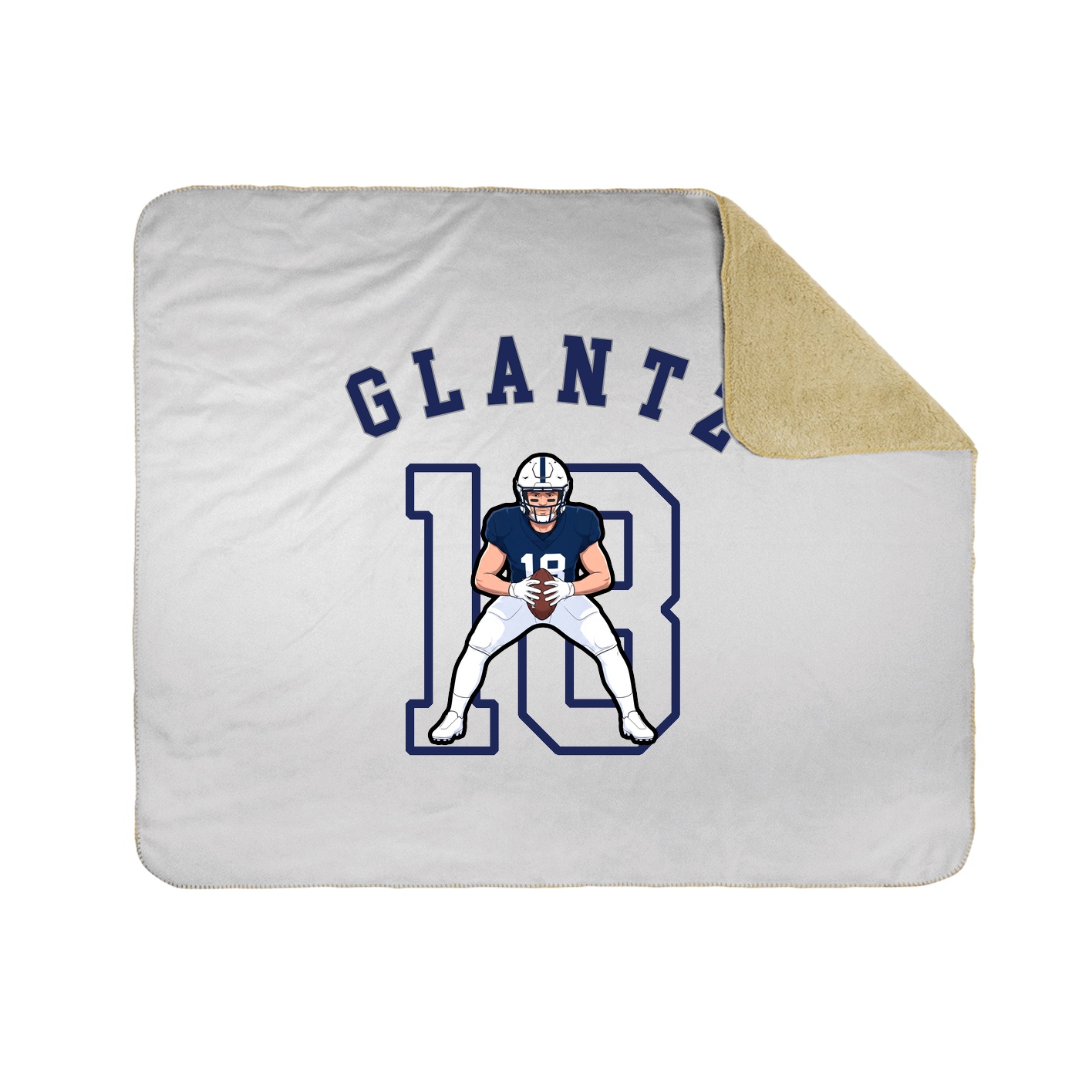 Throw Blanket — Shirsey Arch in White