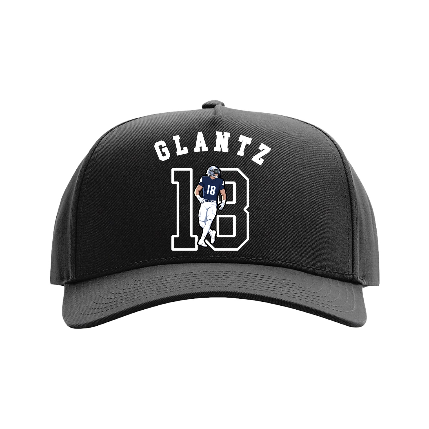 Full Fabric Five-Panel Champ Cap