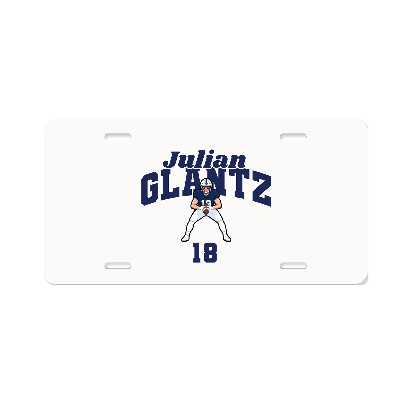 License Plate — Signature Arch in Classic