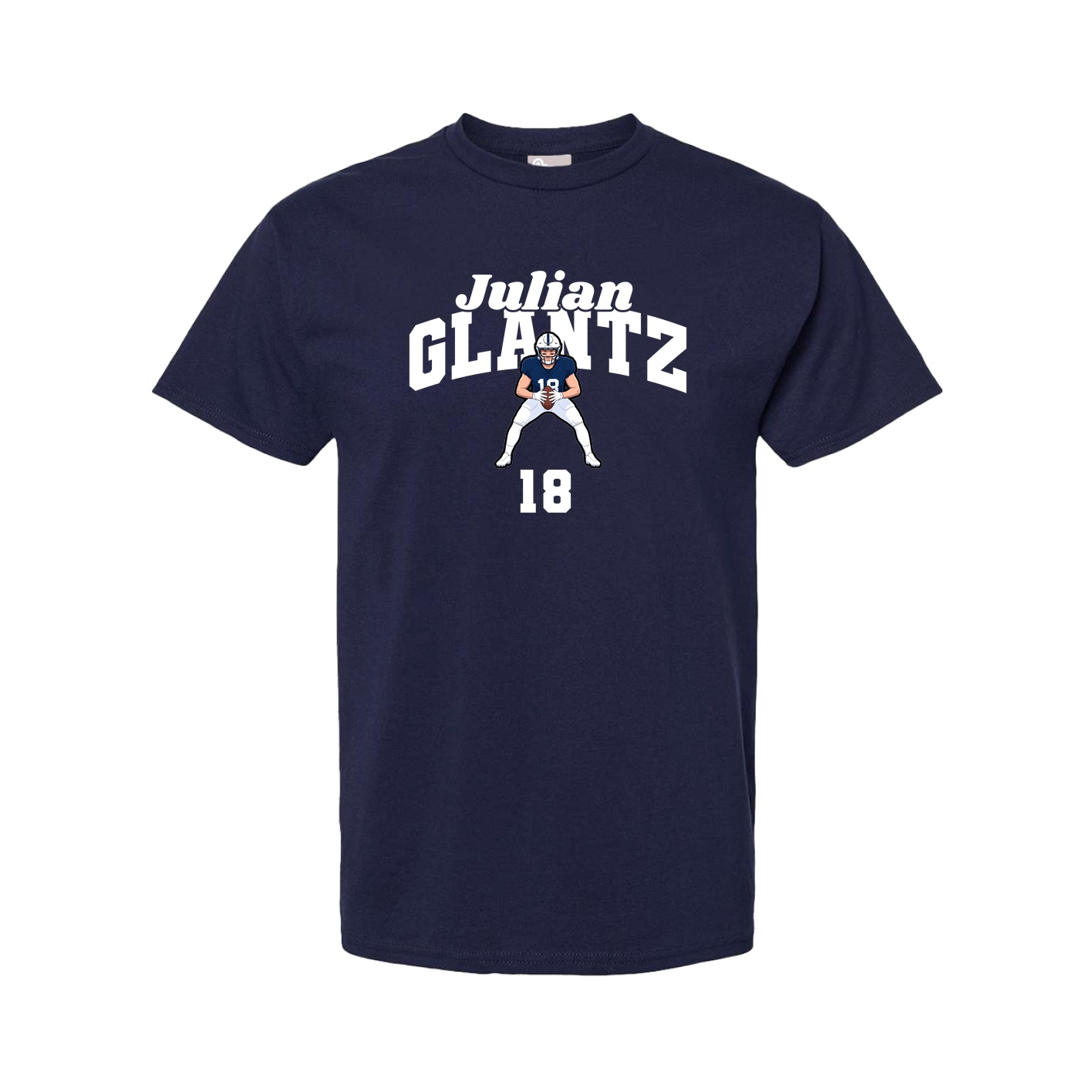 Youth Tee — Signature Arch in Navy