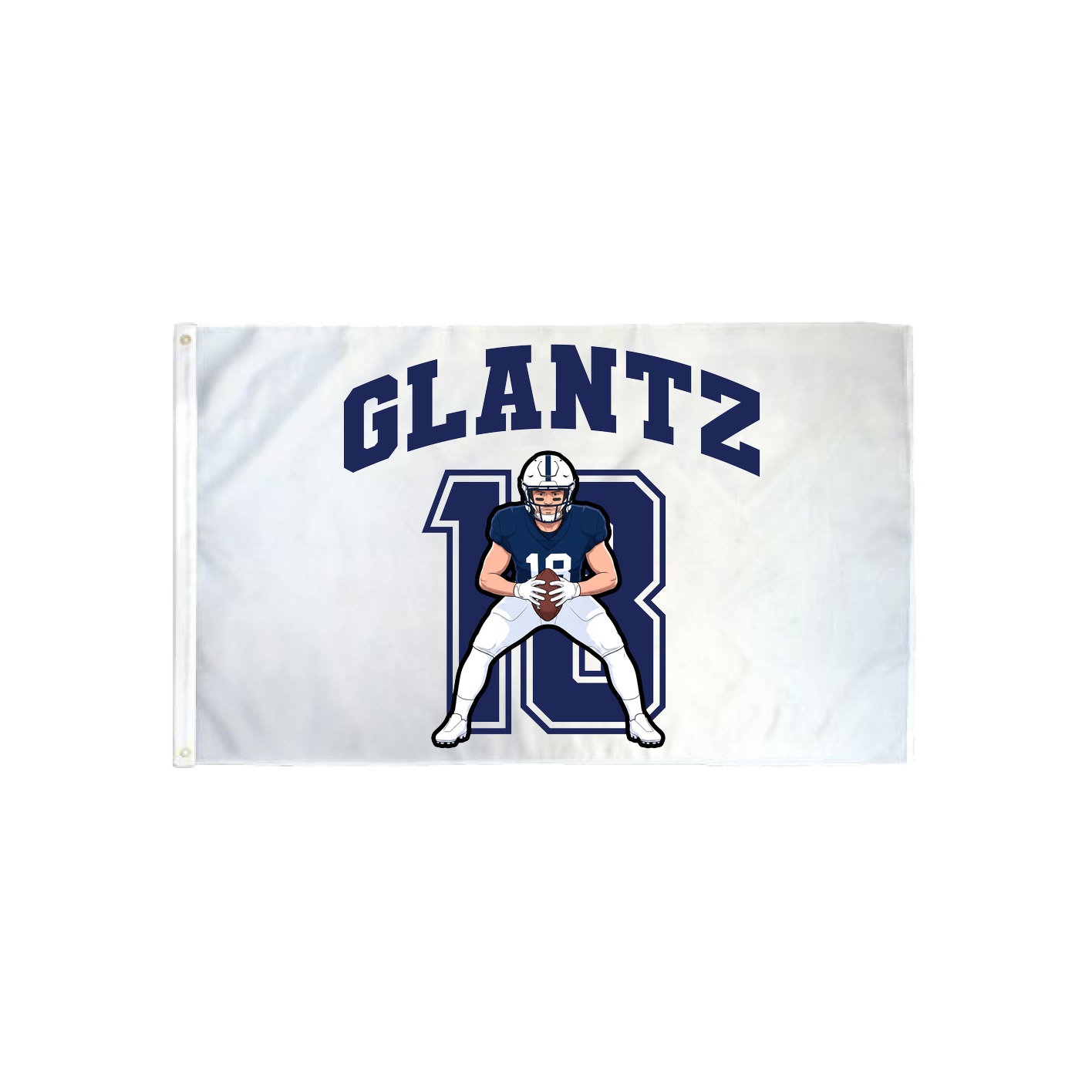 3x5 Flag — Number in Classic