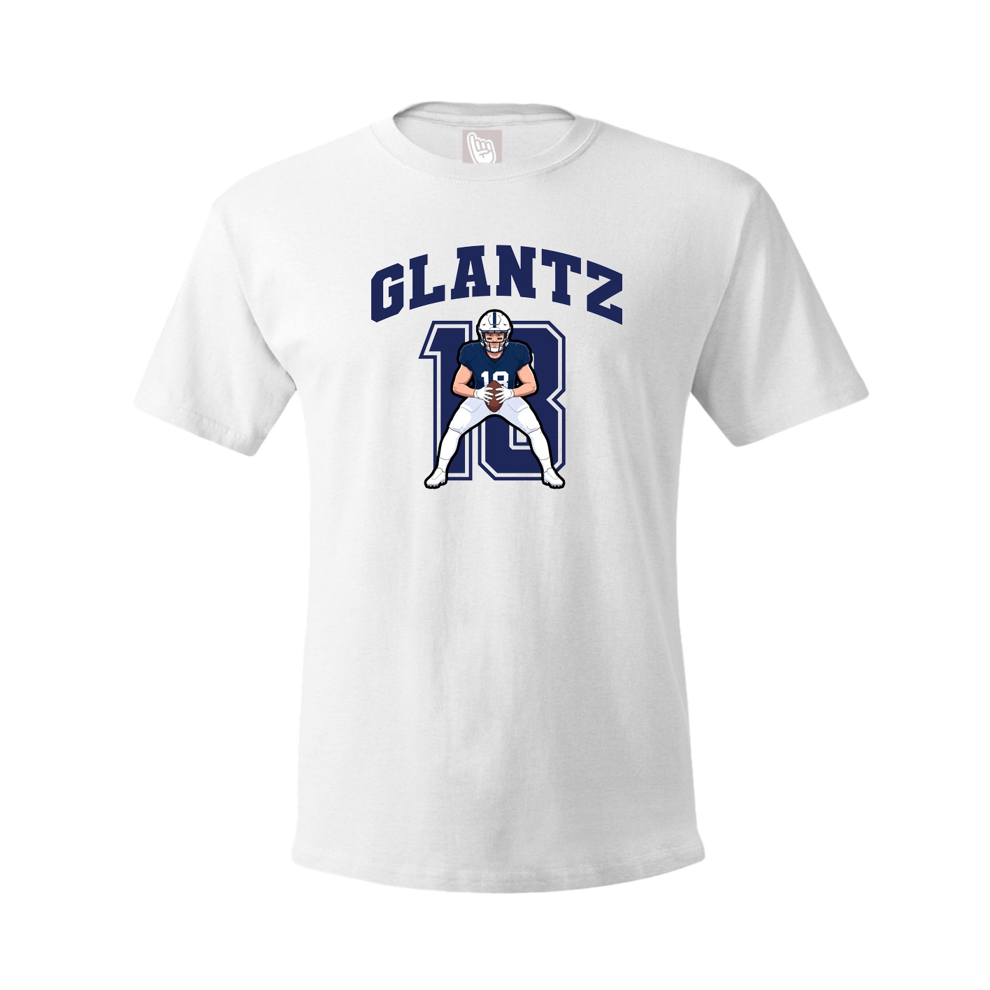 Tee — Number in White