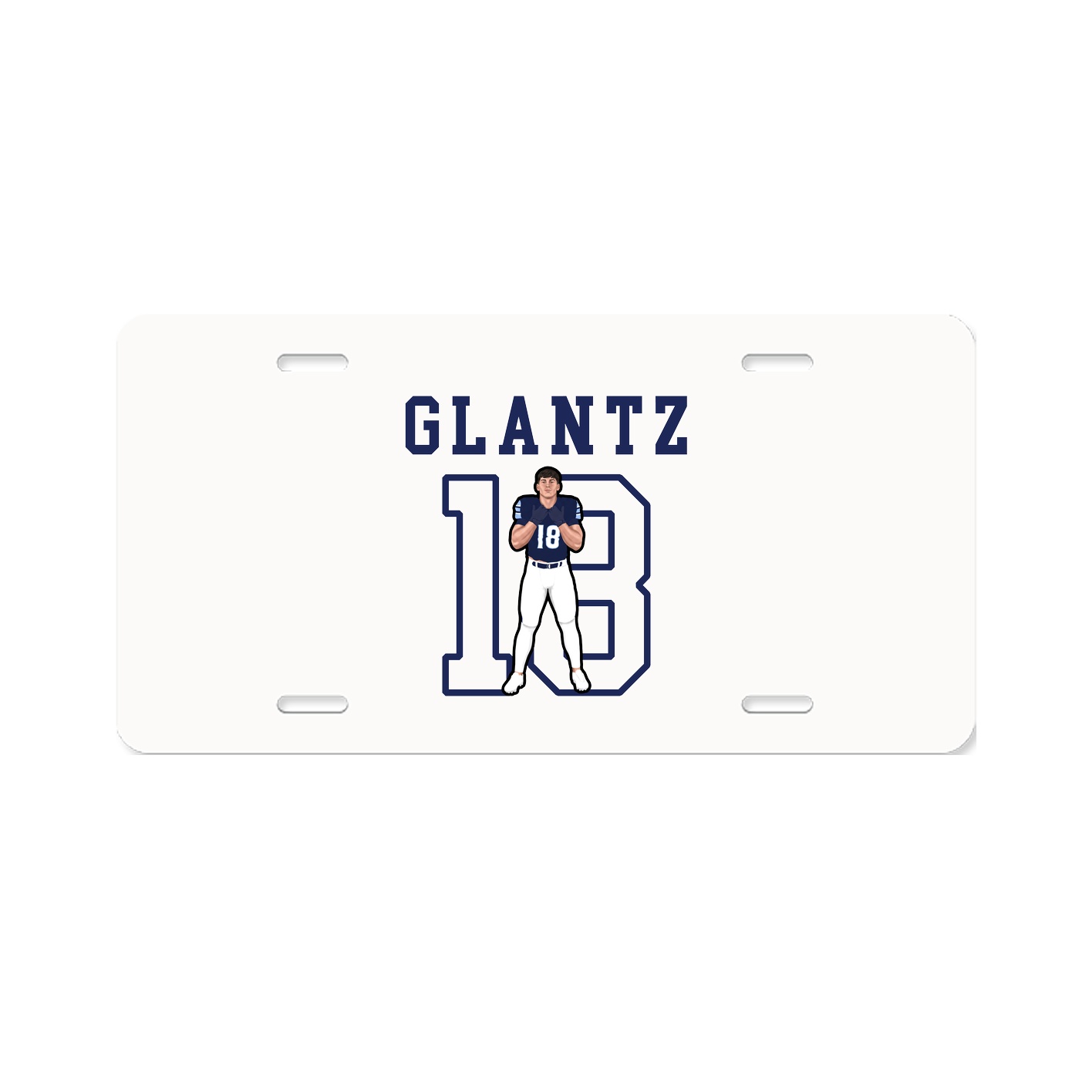 License Plate — Shirsey in Classic