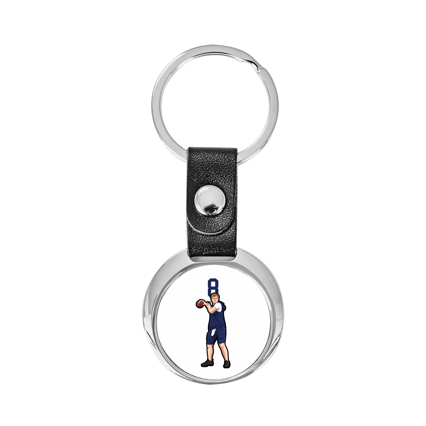 Key Chain — Number Top in Classic