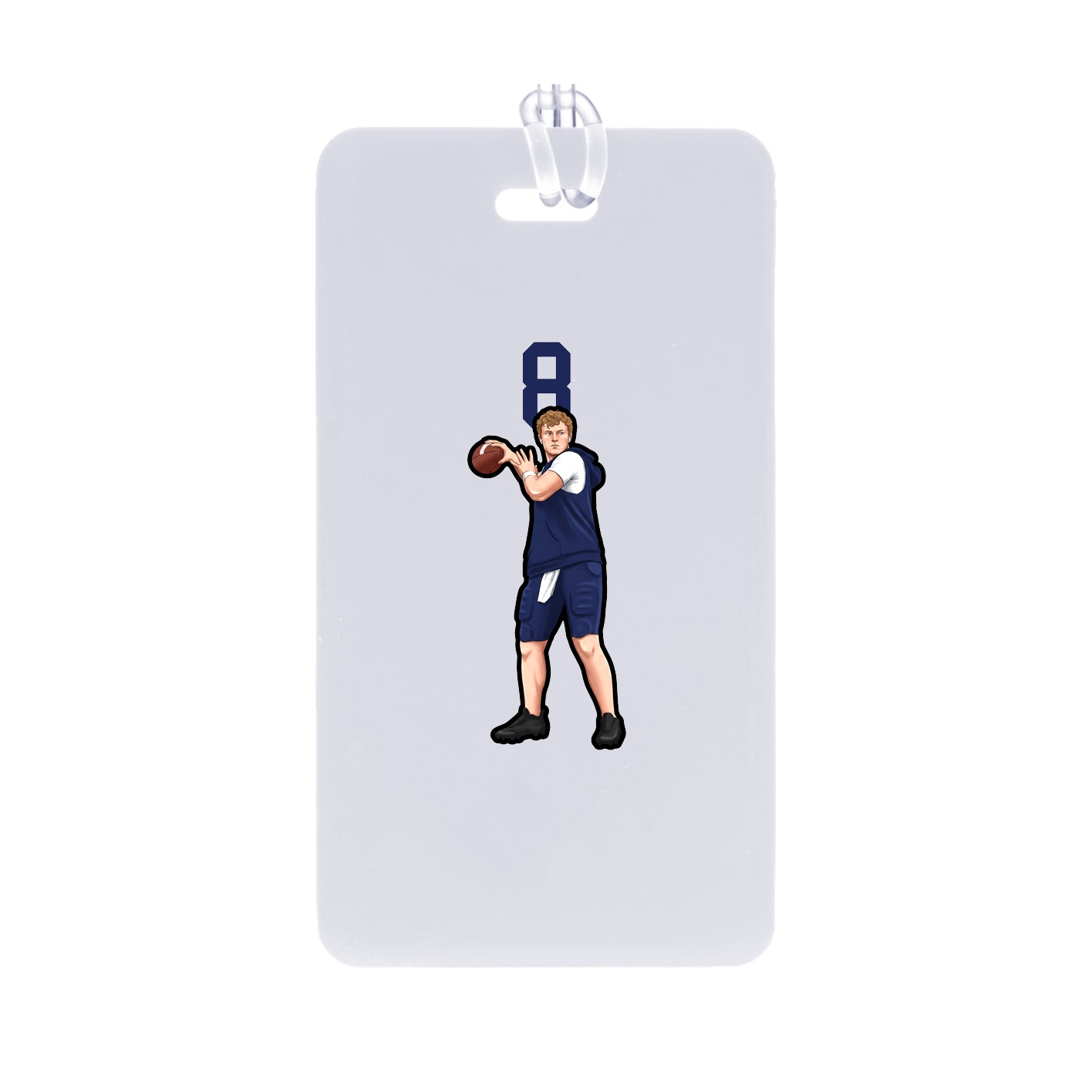 Bag Tag — Number Top in Classic