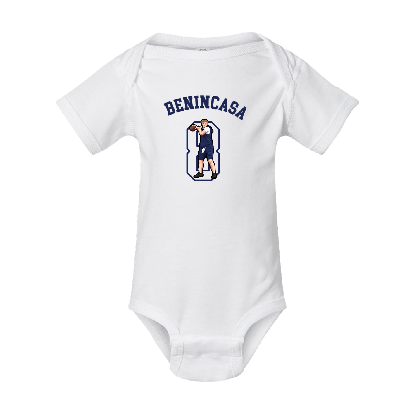 Baby Onesie — Shirsey Arch in White