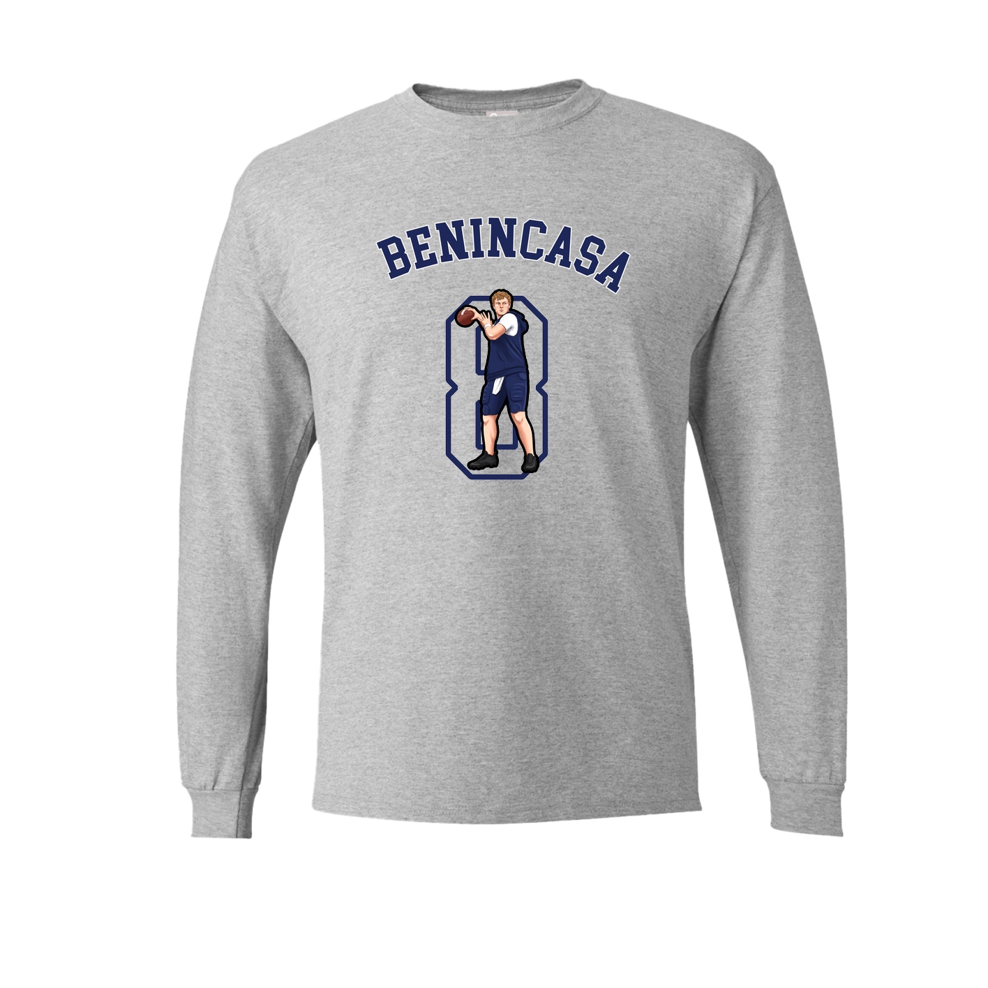 Long Sleeve Tee — Shirsey Arch in Grey