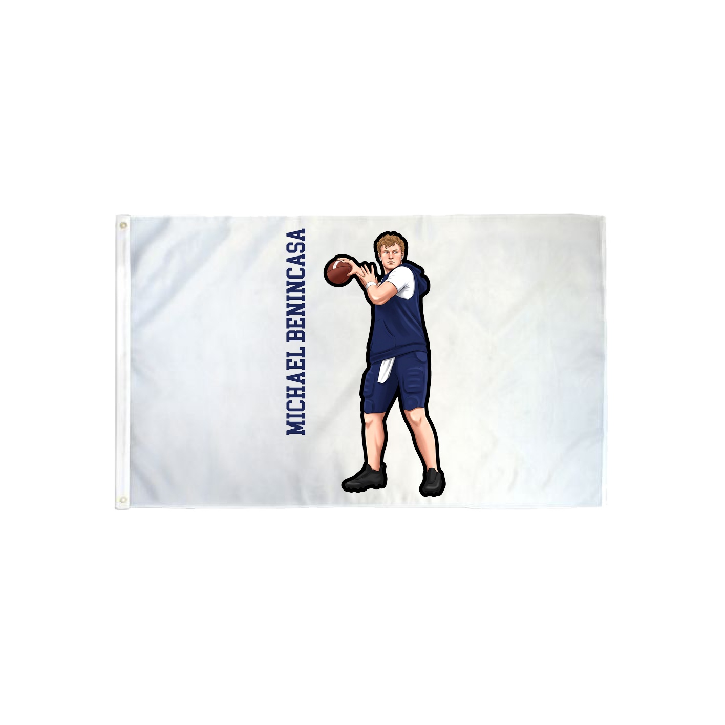 3x5 Flag — Name Vertical in Classic