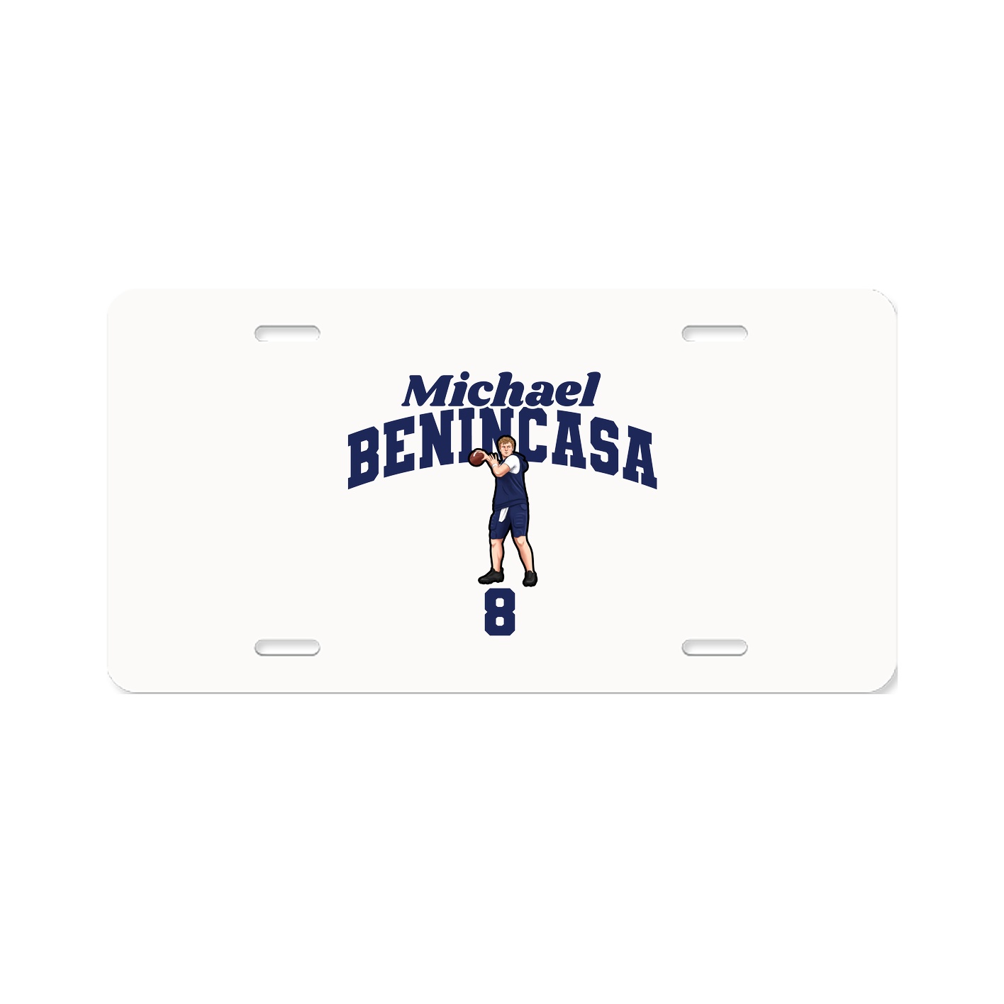 License Plate — Signature Arch in Classic