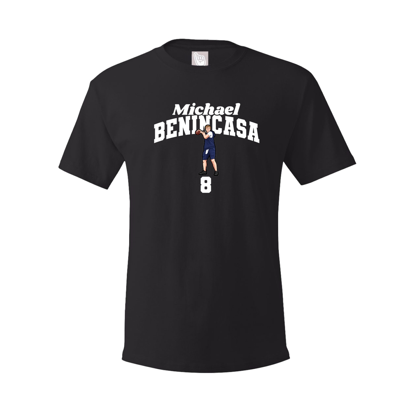Tee — Signature Arch in Black