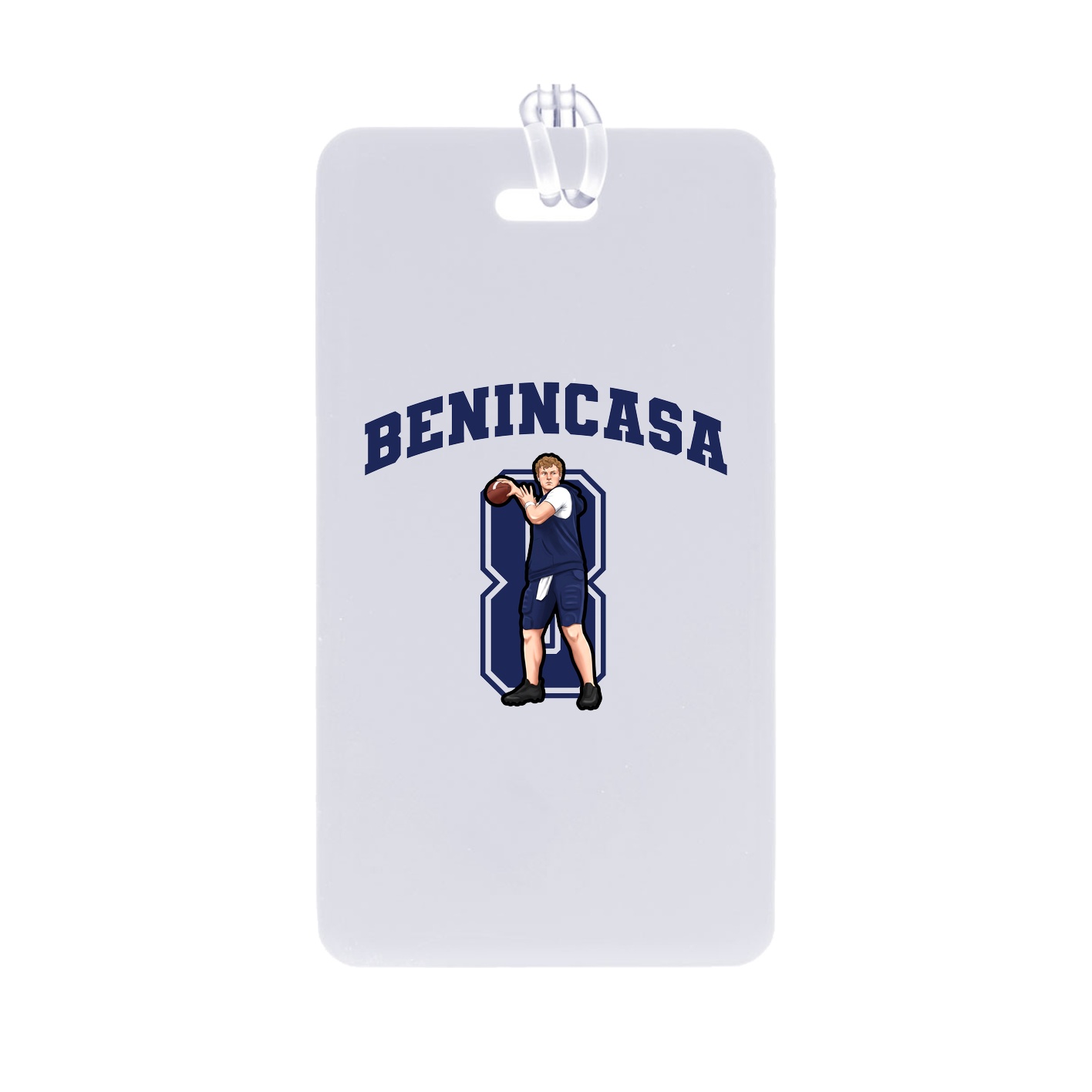 Bag Tag — Number in Classic