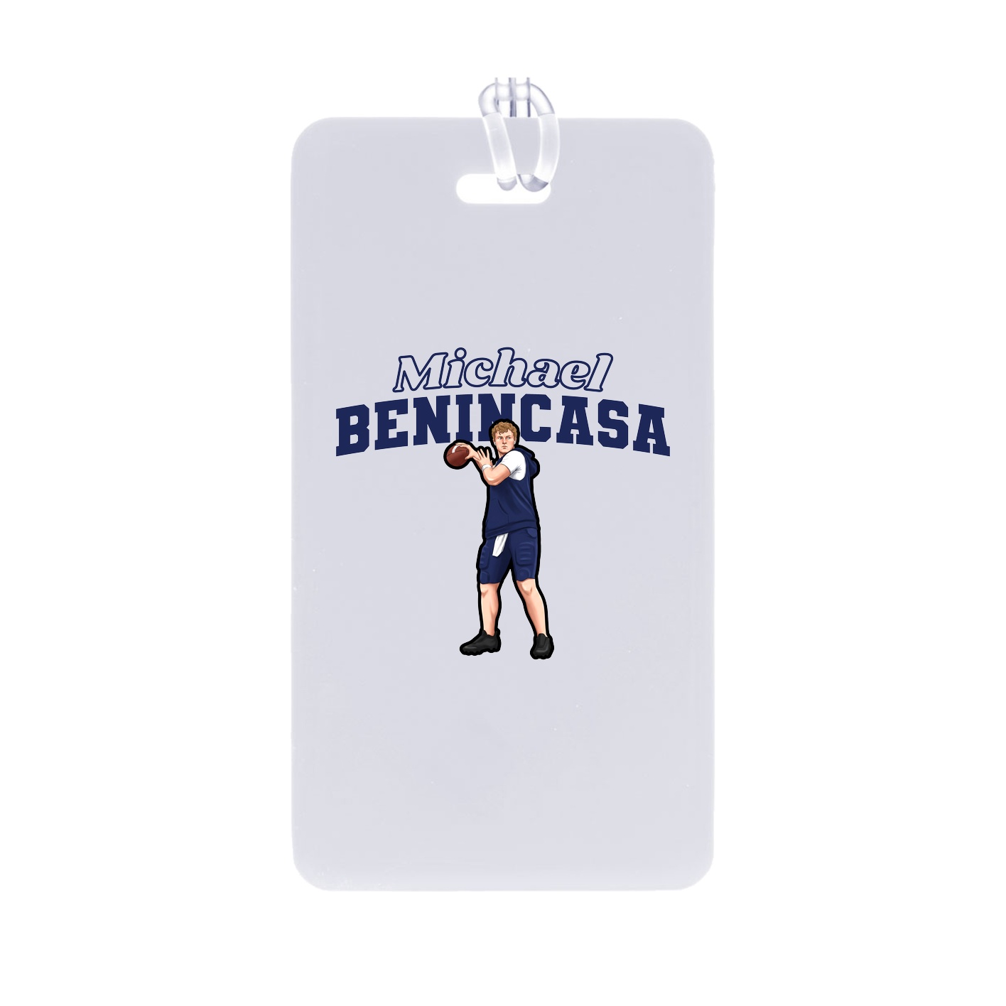 Bag Tag — Name Arch in Classic