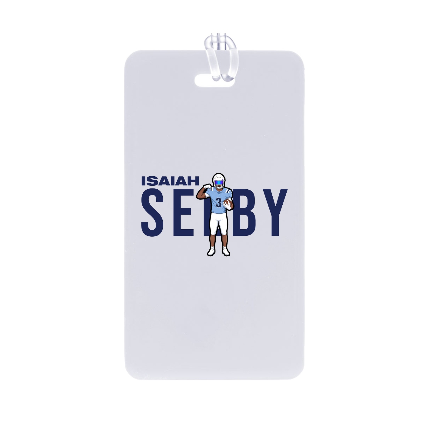 Bag Tag — Player Name in Classic