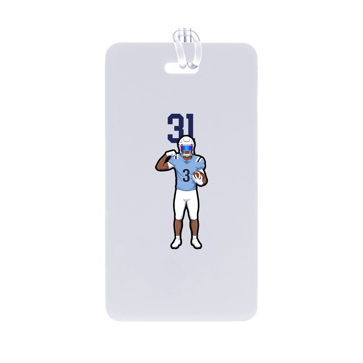 Bag Tag — Number Top in Classic