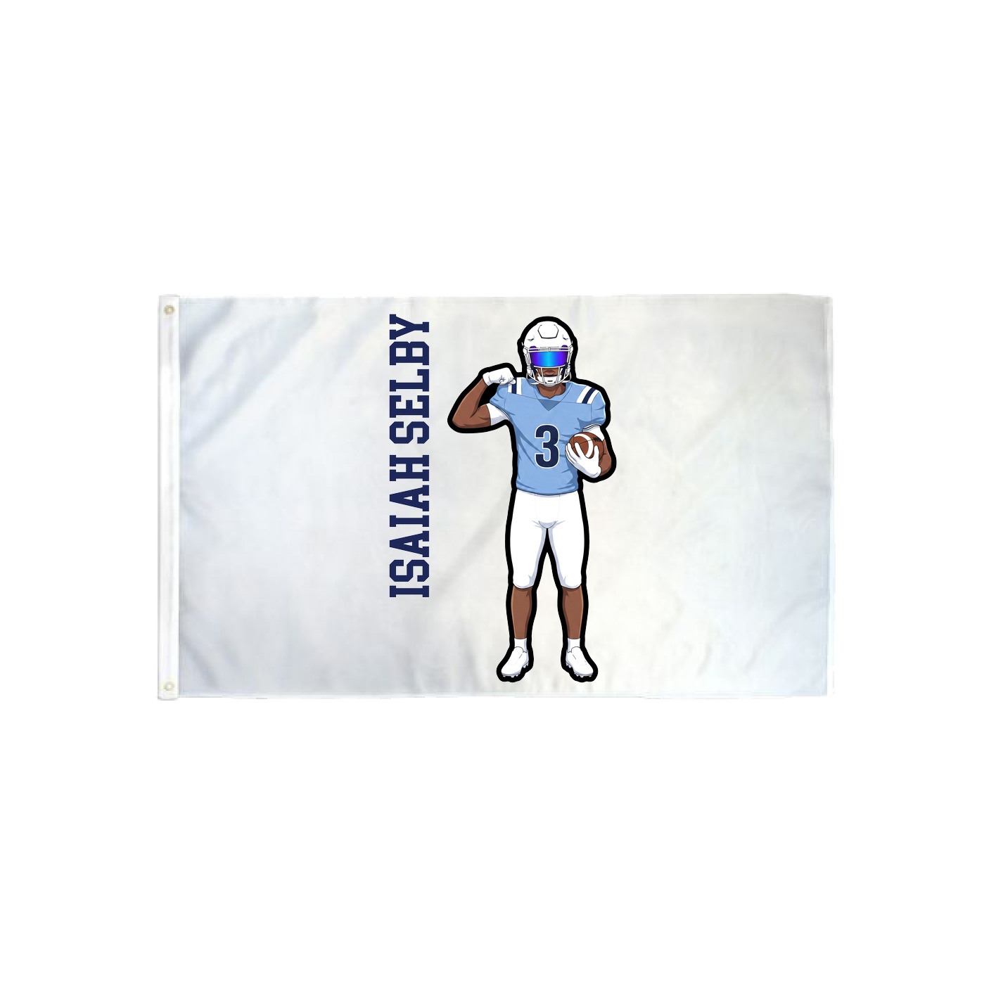 3x5 Flag — Name Vertical in Classic