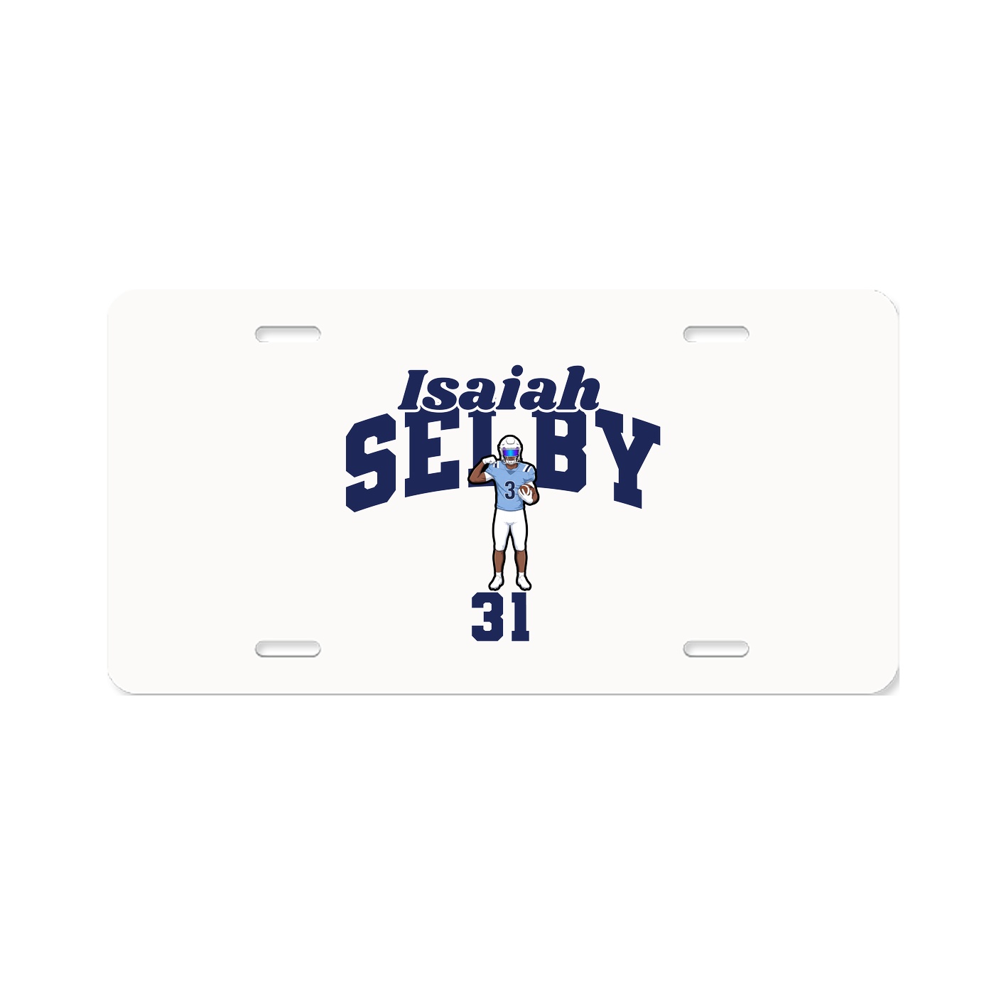 License Plate — Signature Arch in Classic