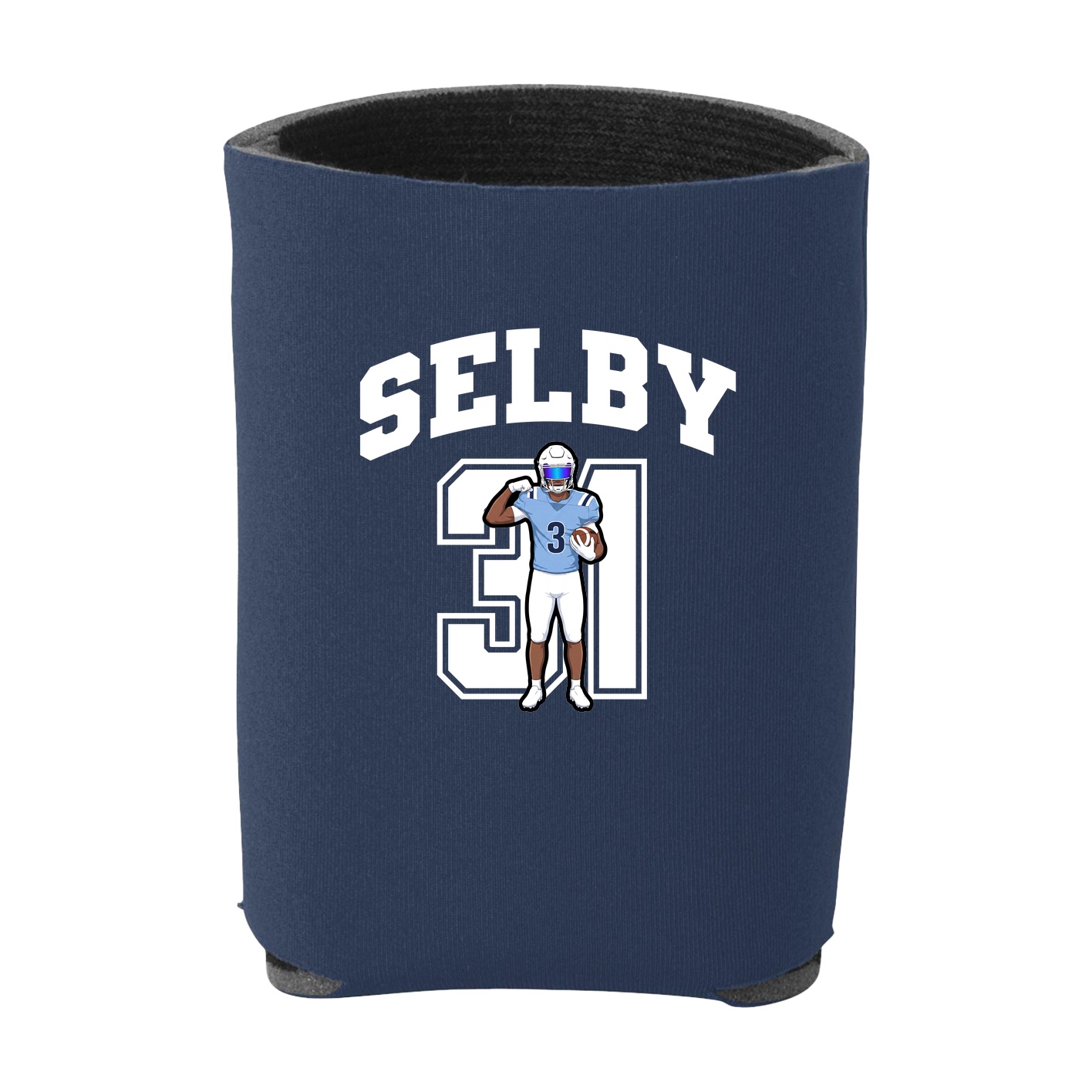 Can Holder — Number in Navy