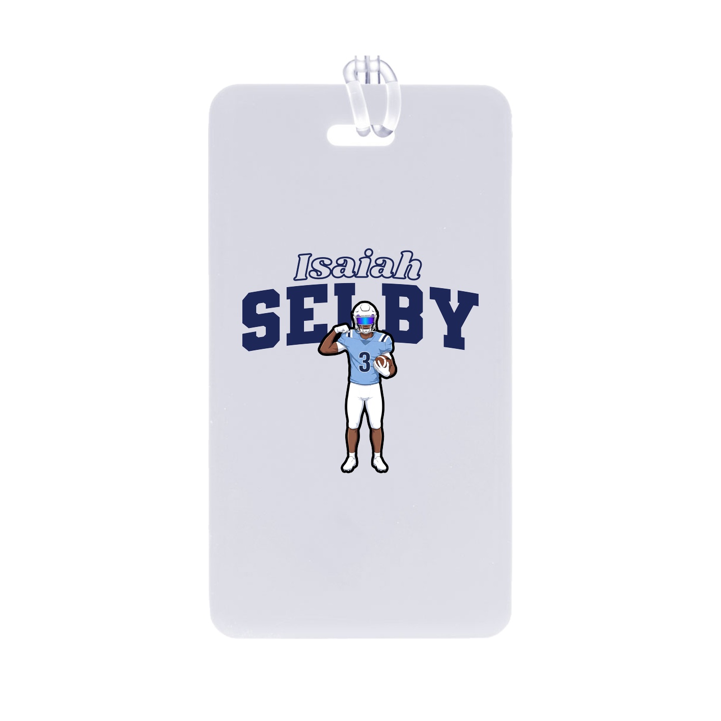Bag Tag — Name Arch in Classic