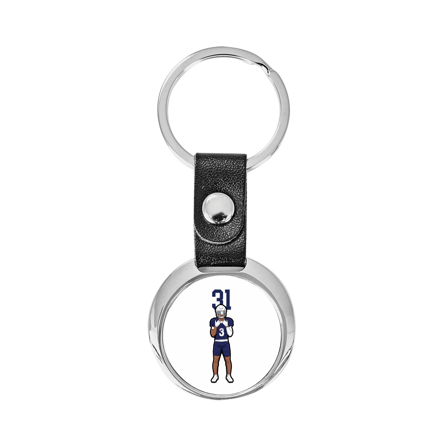 Key Chain — Number Top in Classic