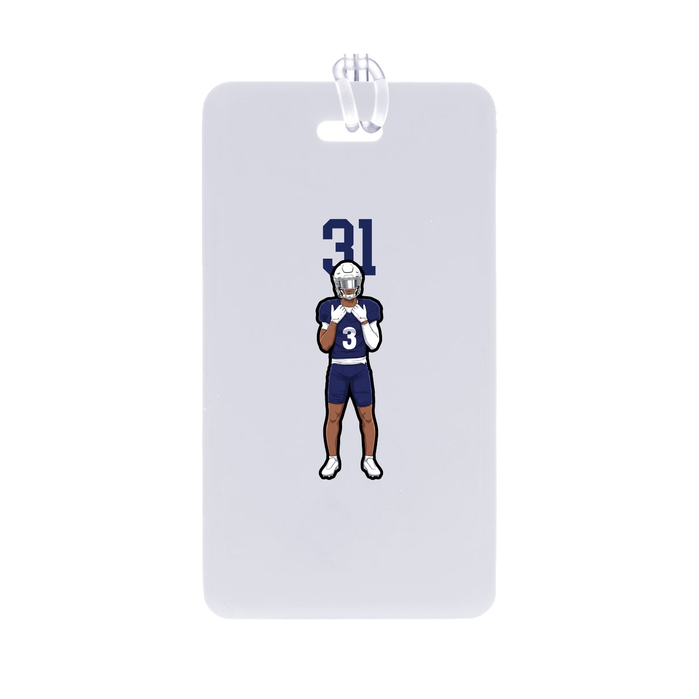 Bag Tag — Number Top in Classic