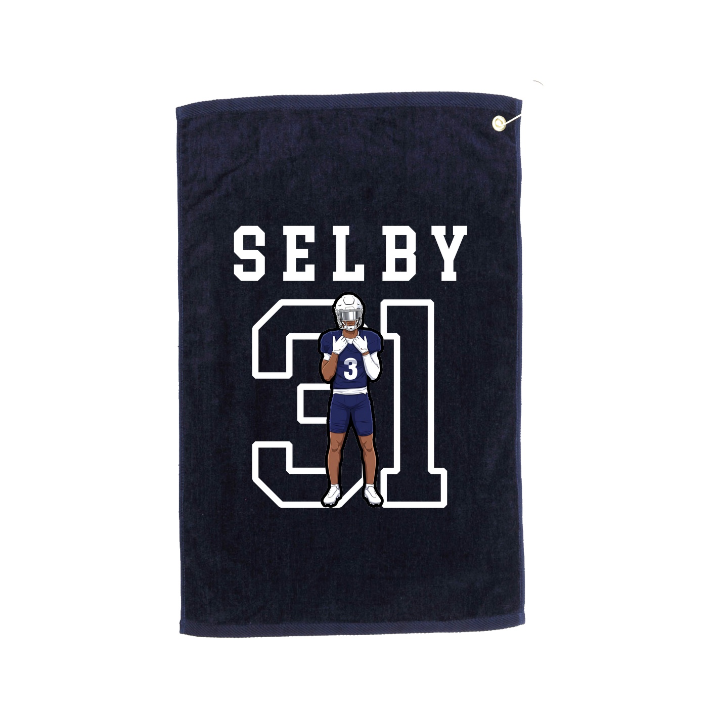 Golf Towel — Shirsey in Navy