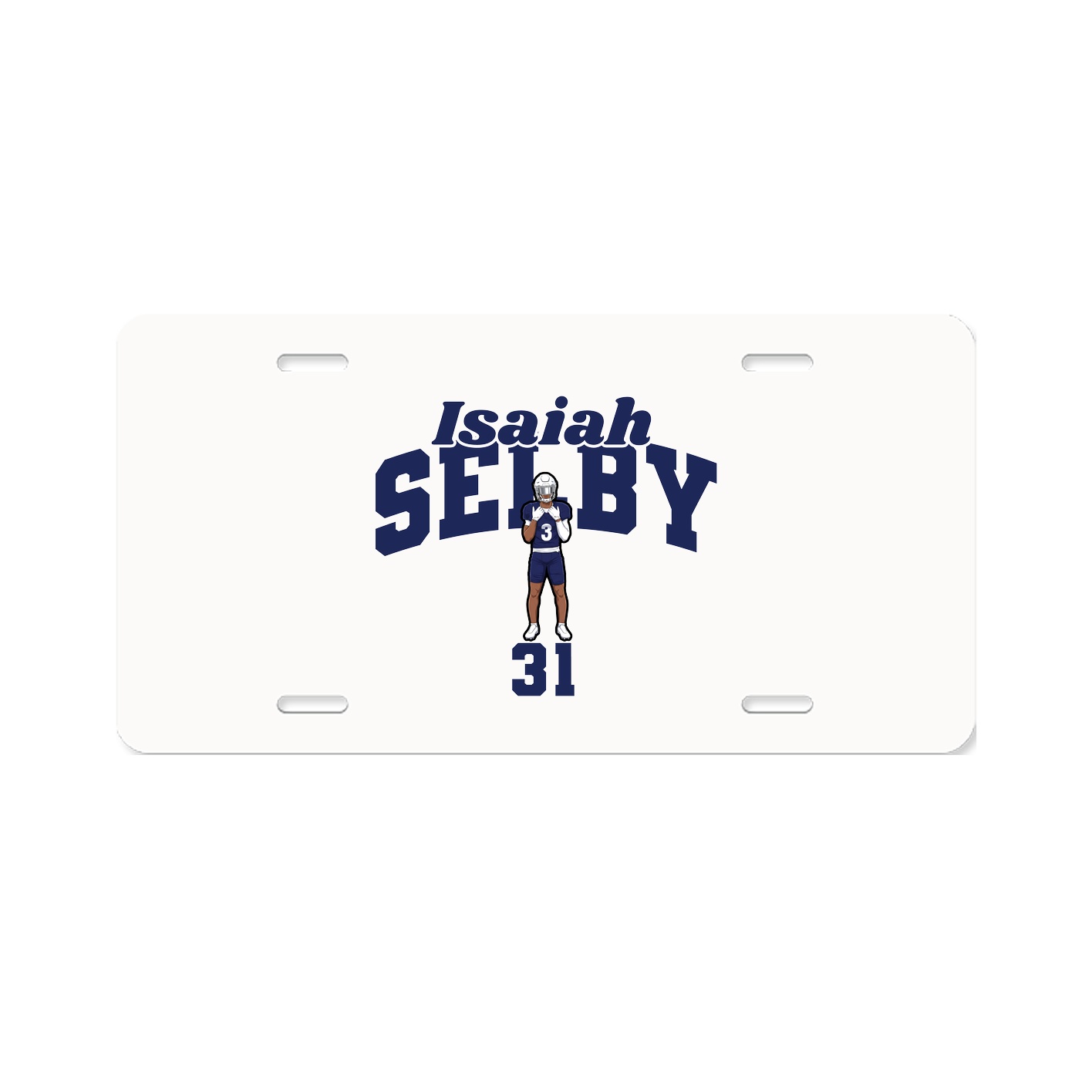License Plate — Signature Arch in Classic