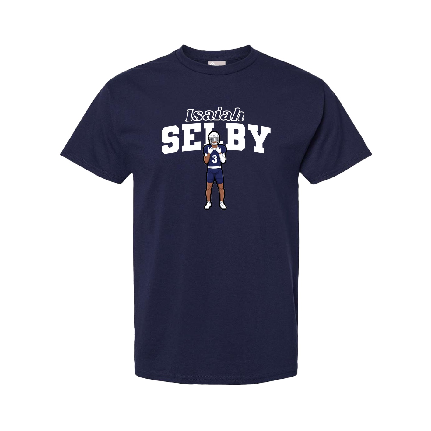 Tee — Name Arch in Navy