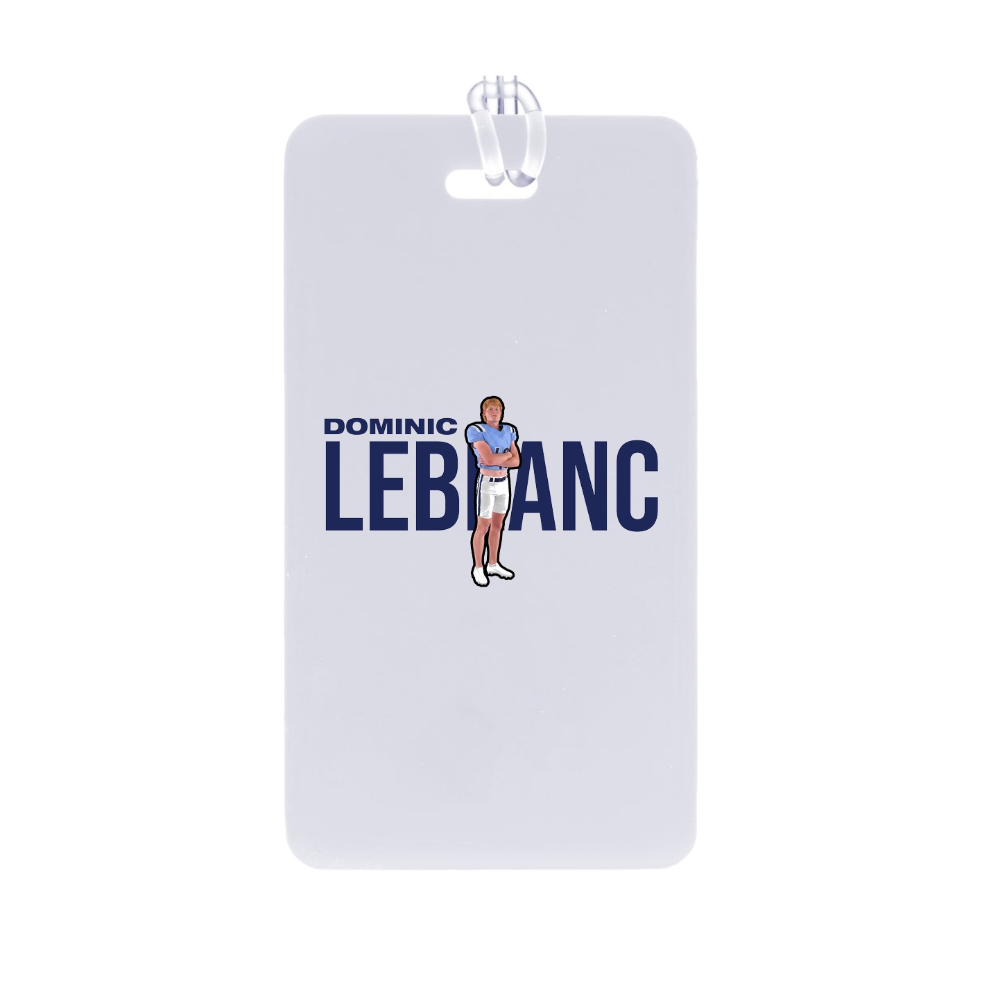 Bag Tag — Player Name in Classic
