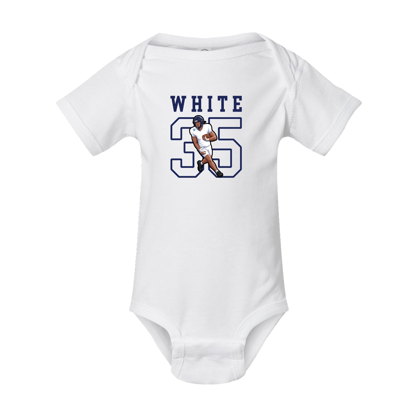 Baby Onesie — Shirsey in White