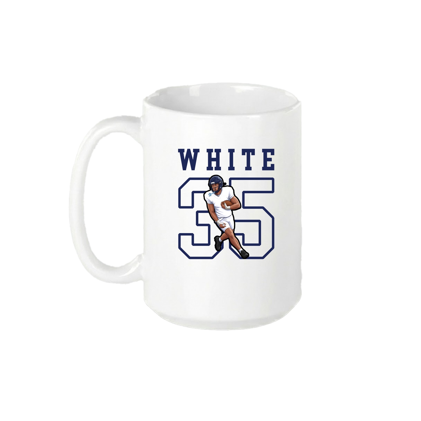 15oz Coffee Mug — Shirsey in White