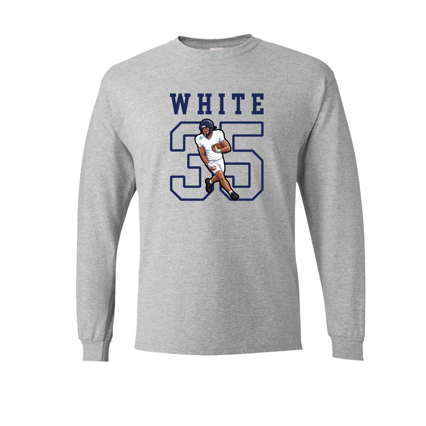 Long Sleeve Tee — Shirsey in Grey