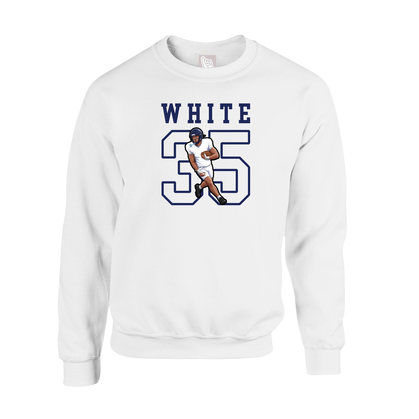 Fleece Crew — Shirsey in White