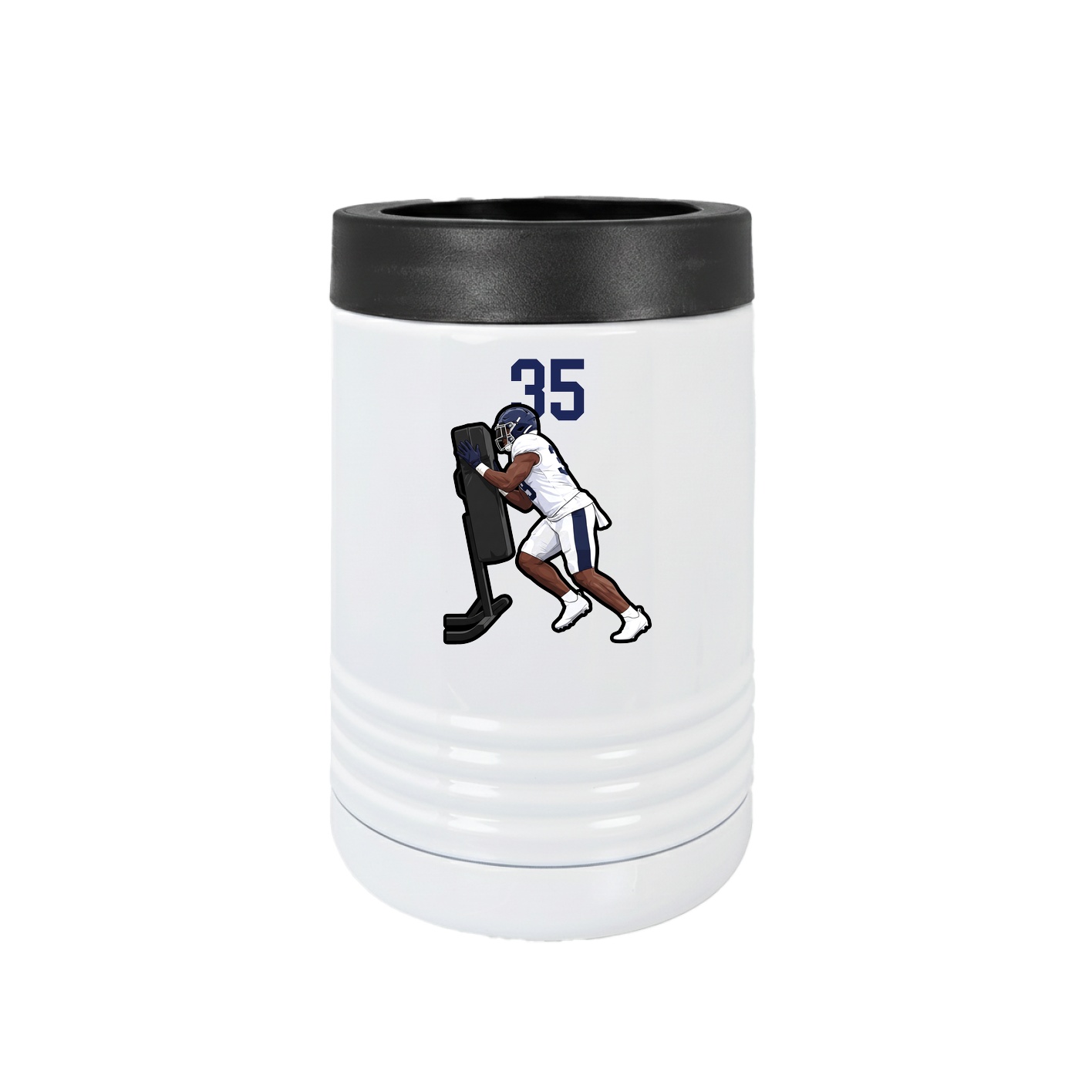 Beverage Holder — Number Top in White