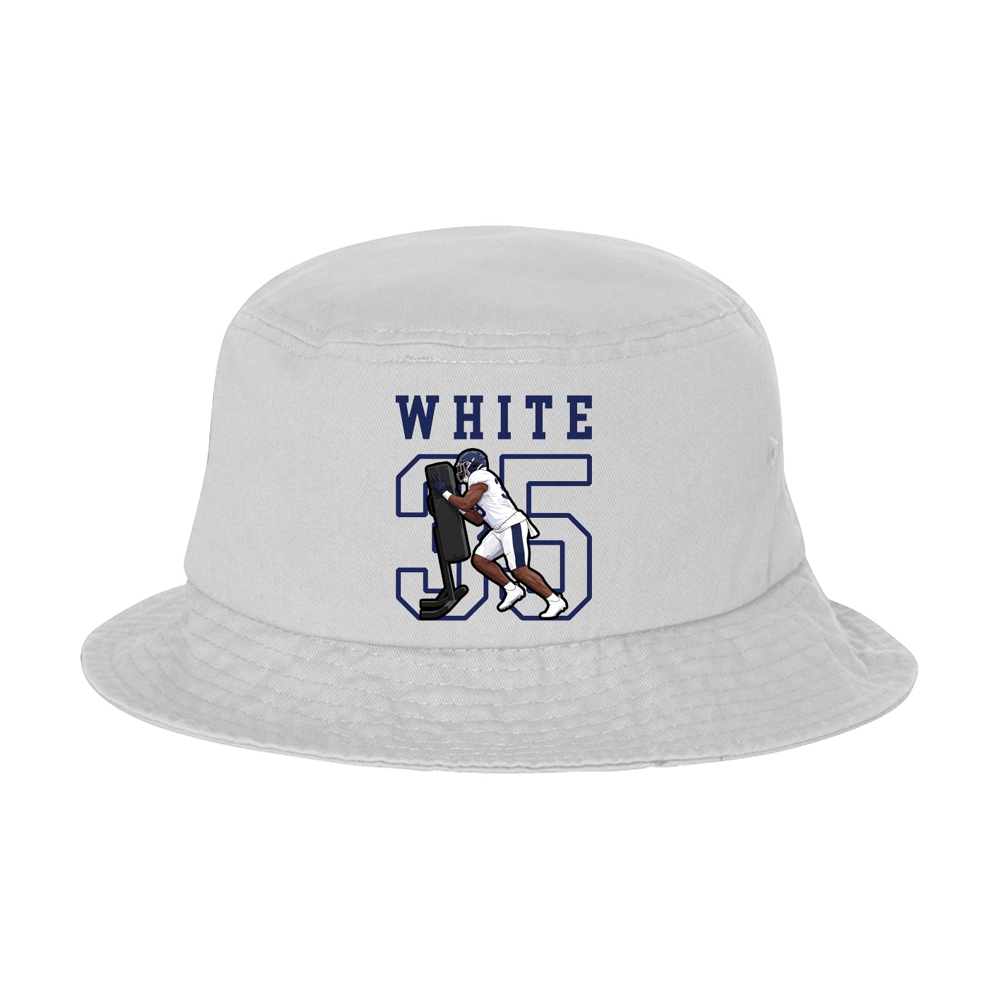 Bucket Cap — Shirsey in White