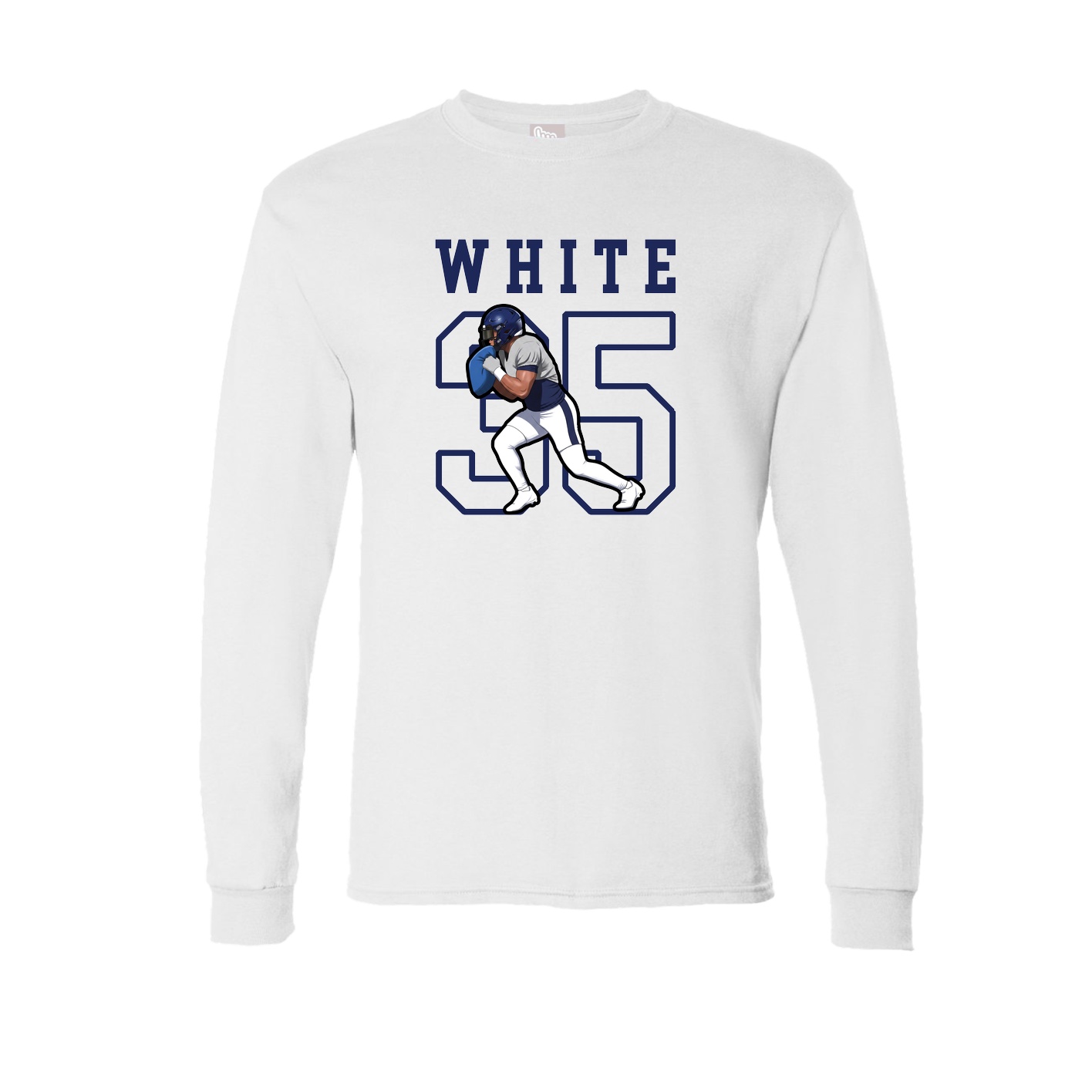 Long Sleeve Tee — Shirsey in White