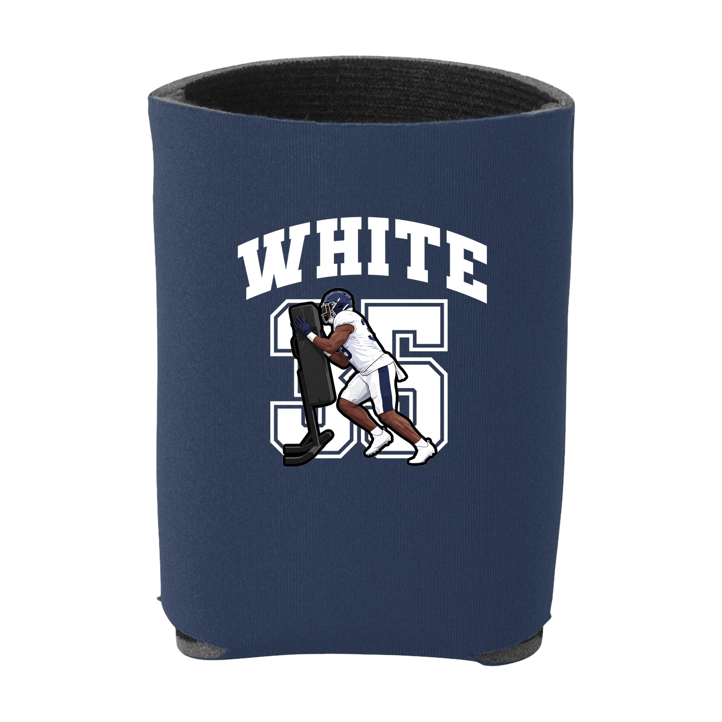 Can Holder — Number in Navy