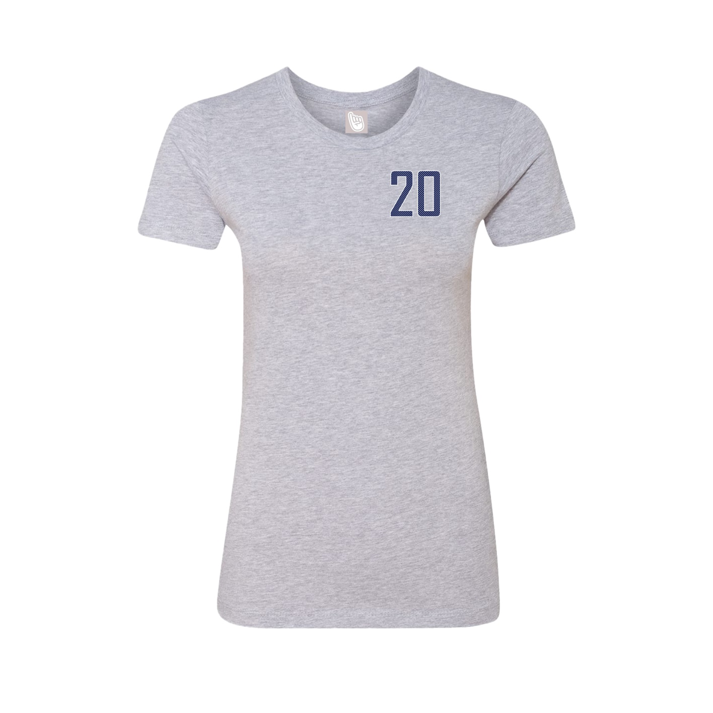 Womens Tee — Front Shirsy in Grey