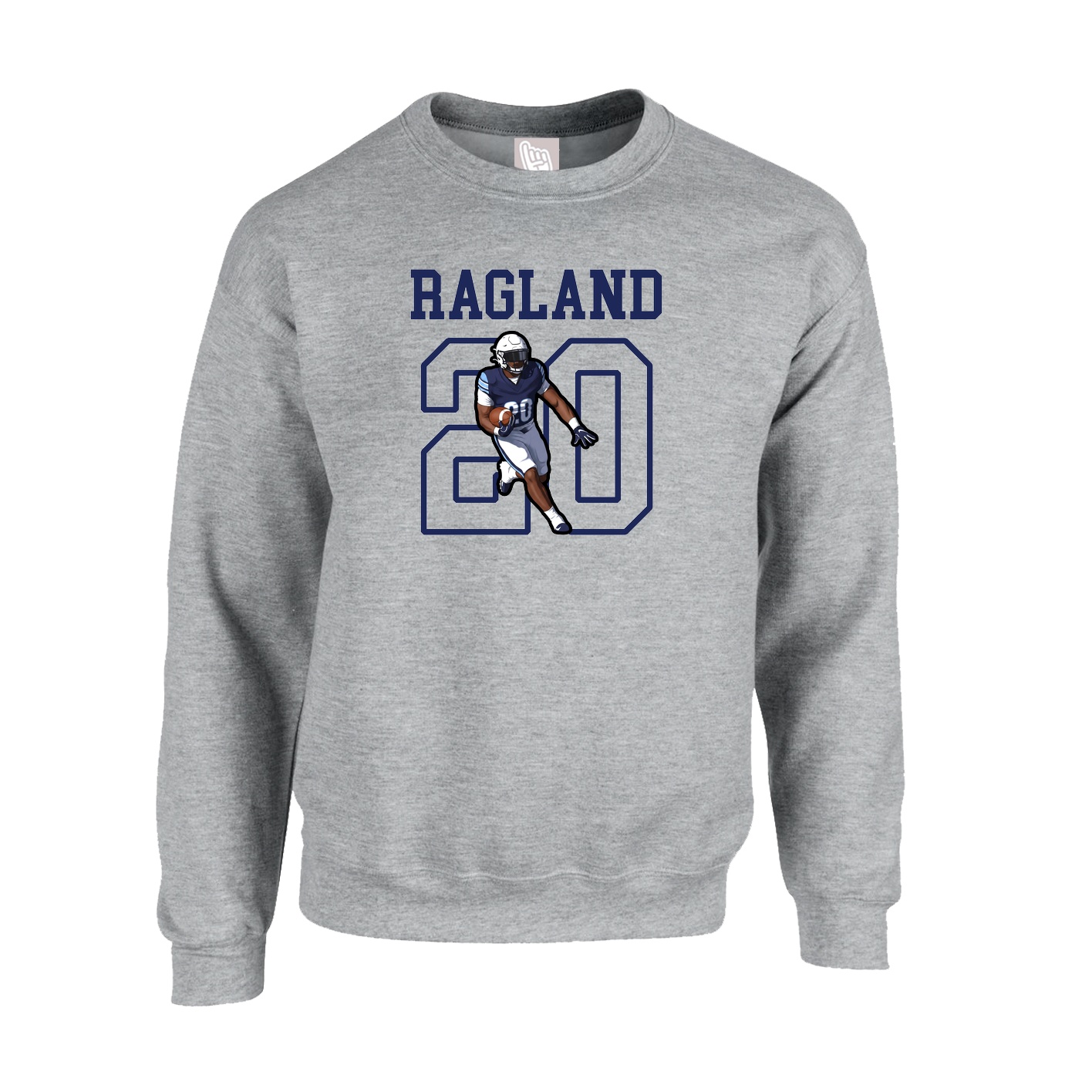Fleece Crew — Shirsey in Grey