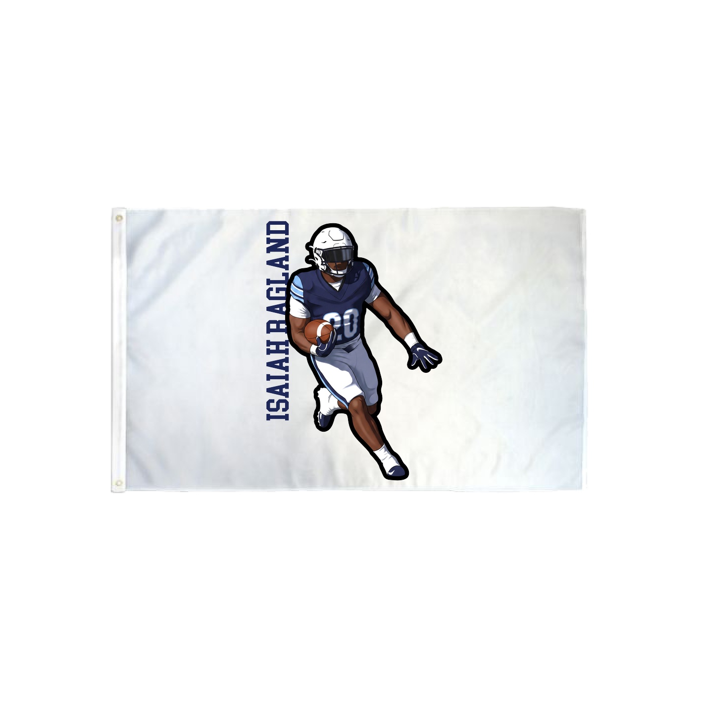 3x5 Flag — Name Vertical in Classic