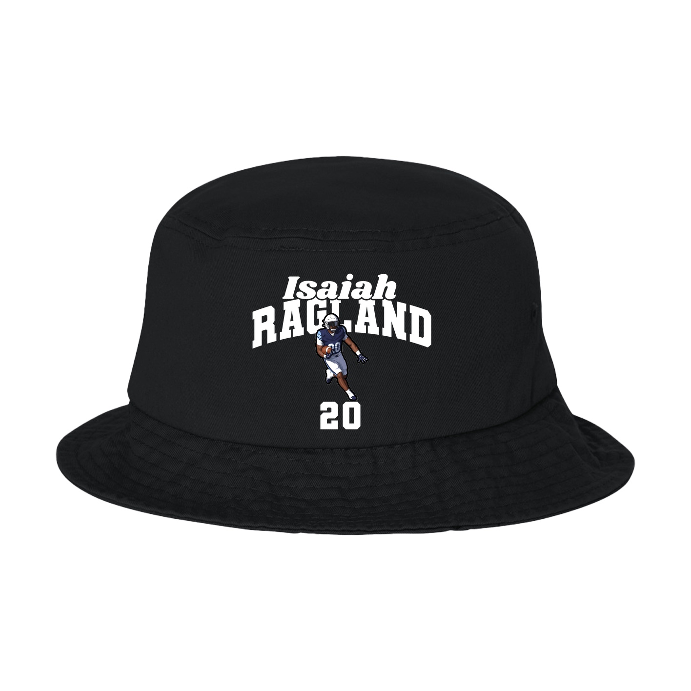 Bucket Cap — Signature Arch in Black