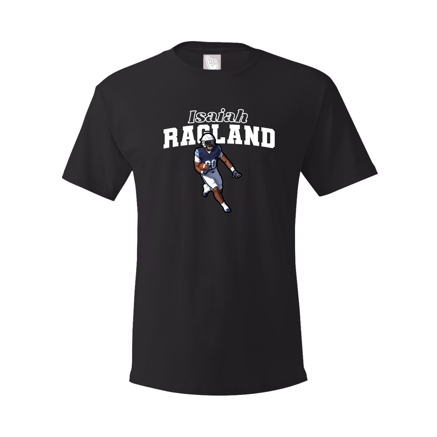 Youth Tee — Name Arch in Black