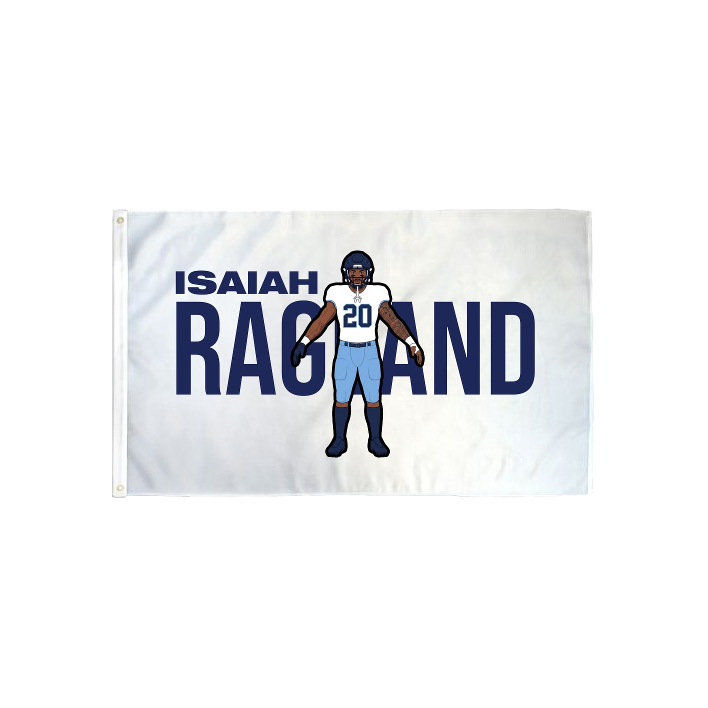 3x5 Flag — Player Name in Classic