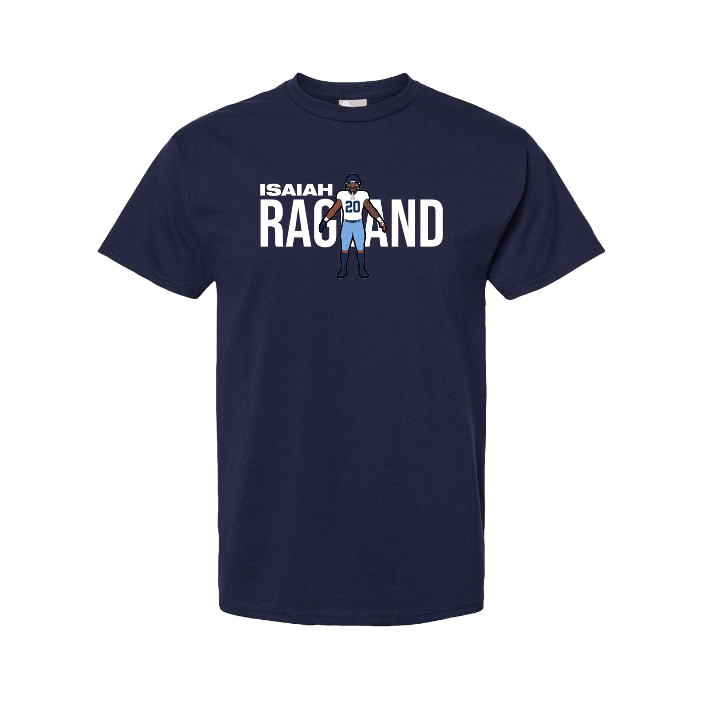 Tee — Player Name in Navy