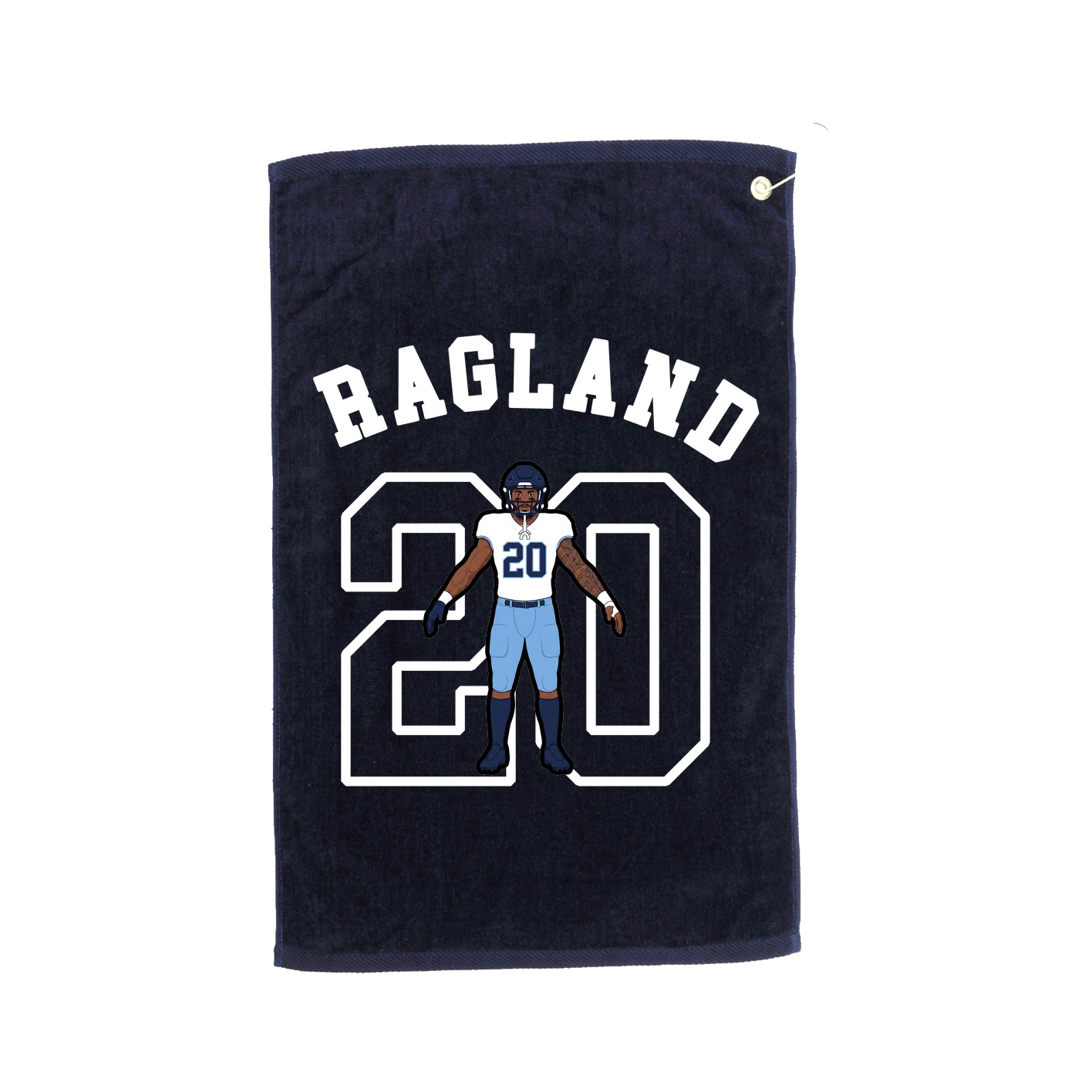 Golf Towel — Shirsey Arch in Navy