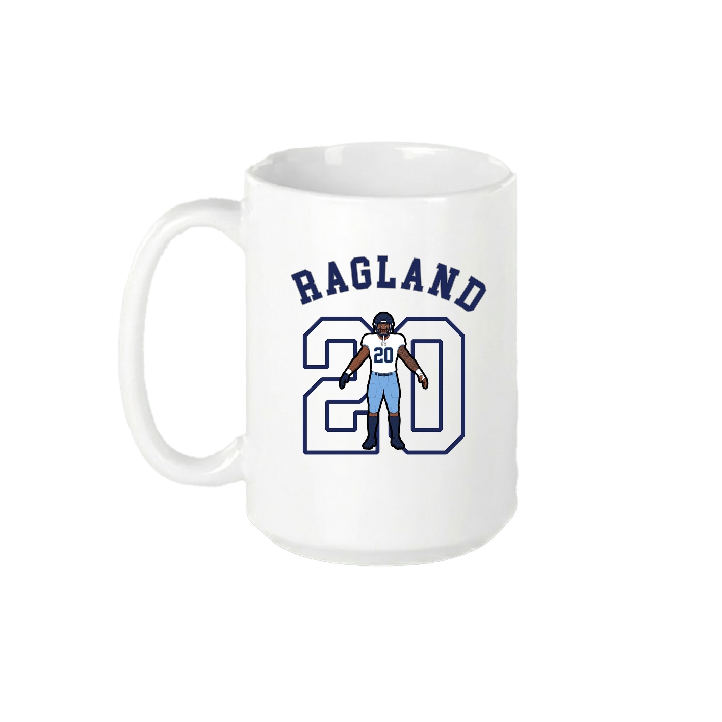 15oz Coffee Mug — Shirsey Arch in White