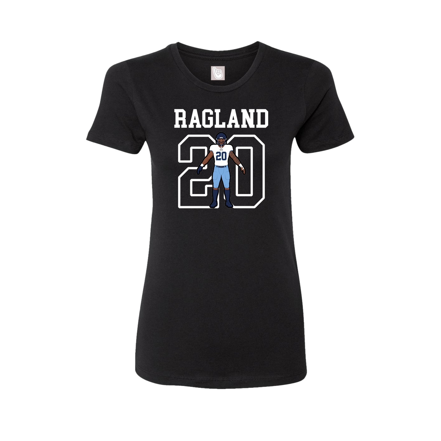 Fitted Women's Tee — Shirsey in Black
