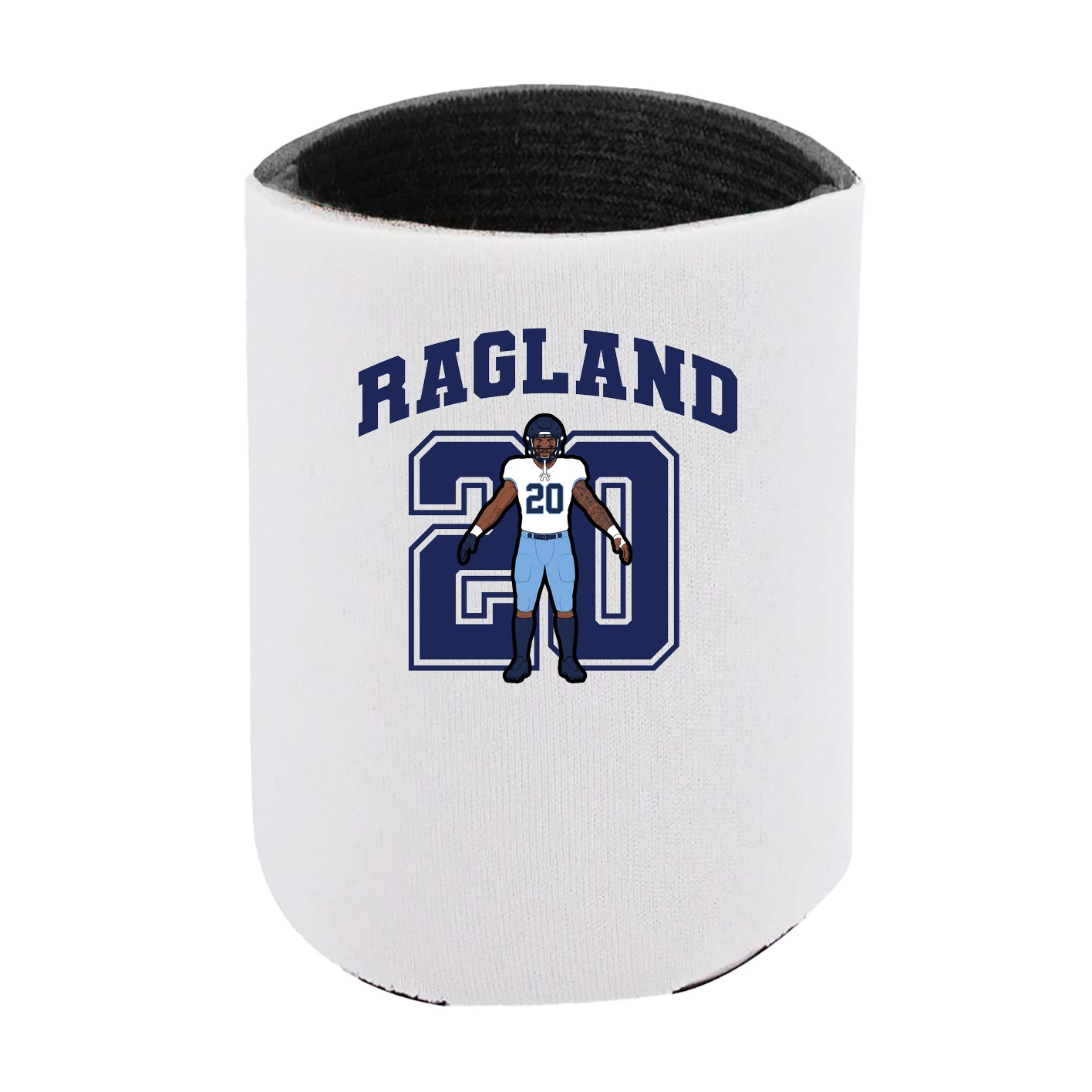 Can Holder — Number in White