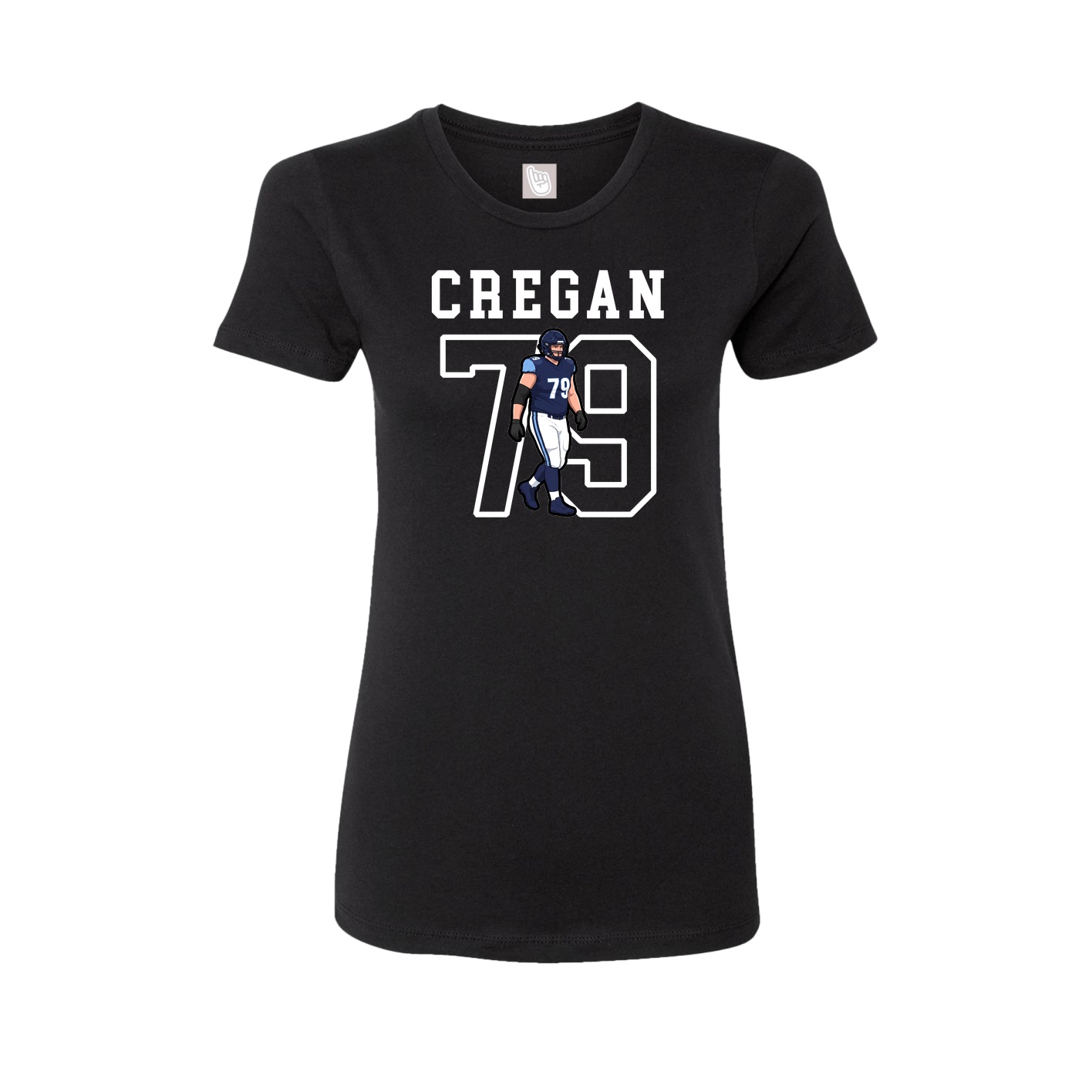 Fitted Women's Tee — Shirsey in Black